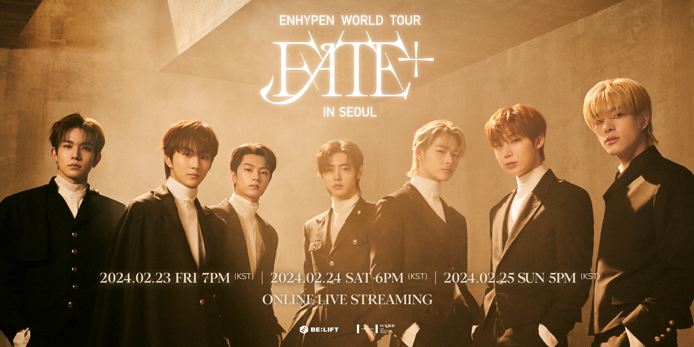 ENHYPEN WORLD TOUR FATE PLUS IN SEOUL Online Live Streaming